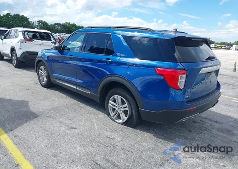 2021 Ford Explorer Xlt z USA, uszkodzony, nr VIN 1FMSK7DH5MGB12409